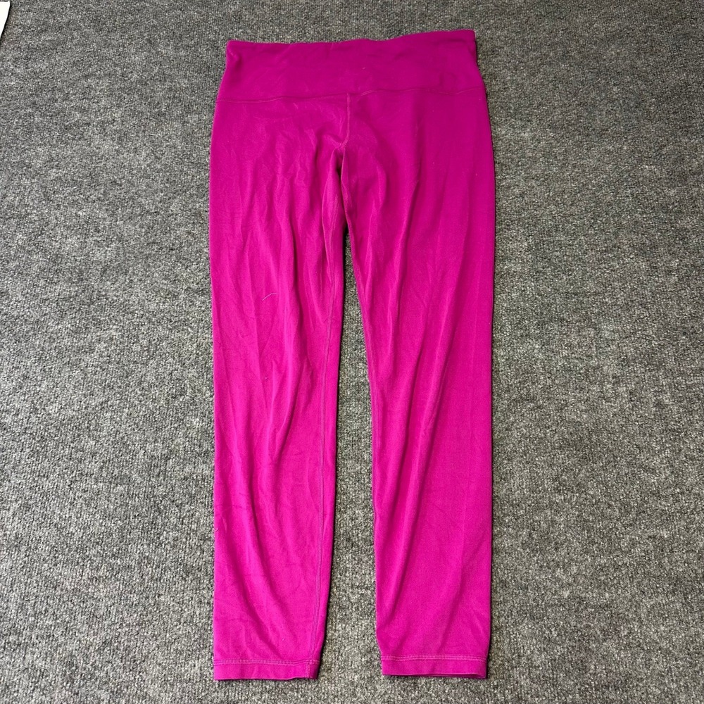 Athleta Leggings Womens L/T Pink Ultra High Rise Elation 7/8 Tight Yoga Pants